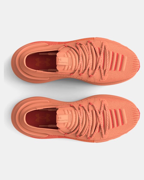Women's UA HOVR™ Phantom 3 Running Shoes in Orange image number 2